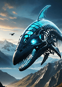 Whale bones a22865