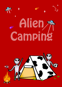 올라 에일리언 캠핑(빨간색)