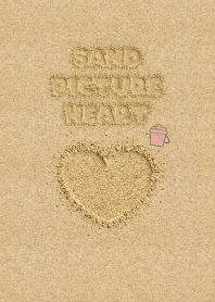Sand Picture Heart 18