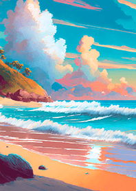 Beautiful real scenery(Summer-468)