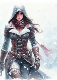 The Mysterious Warrior in the Snow