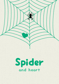Spider & heart ver_Green1