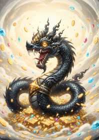 Naga, good fortune, wealth, safety 6 JP