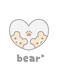 Bear Pad - White