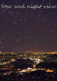 Star and night view