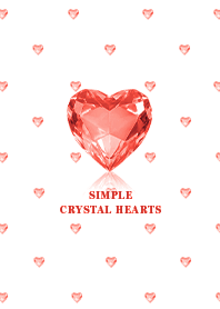 Heart Polka Dots - Crystal -  FWH-31