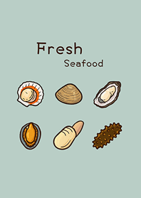 Interesting seafood(Light Mint)