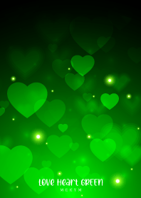 Love Heart Green-FAVORITE