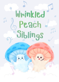 Wrinkled Peach Siblings