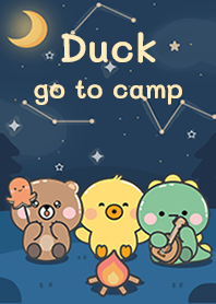 Duck and friend go to camp!