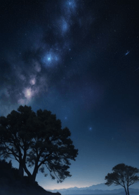 Tranquil Starry Sky 8F5o