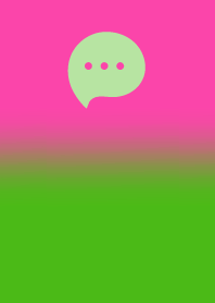 Kelly Green & Fuchsia Pink  V4