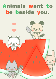 Animals want to be beside you.032-2Green