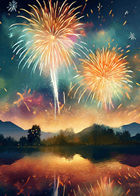 Beautiful Fireworks Theme#420