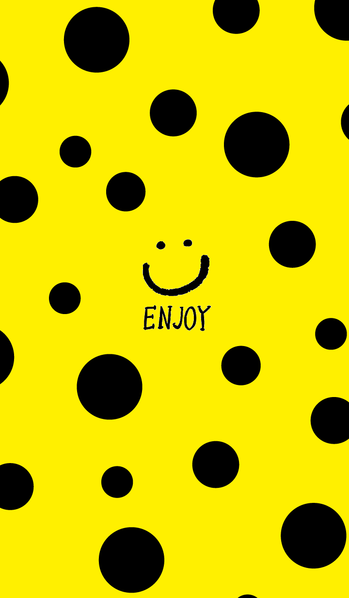 Dot smile yellow4