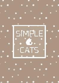 SIMPLE CATS【beige】