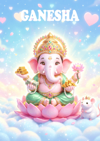Ganesha: Immense wealth, prosperity. 1JP