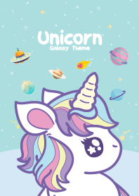 Unicorns Cutie Galaxy Green