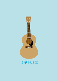 Colorful guitar