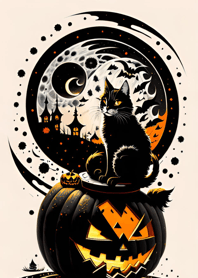 halloween cat 133558