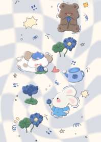 The lotus flowers are blooming3