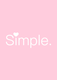 Simple(light pink)