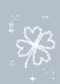 lucky Clover Blue beige shine