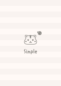 Hamster Moon =Beige= Border