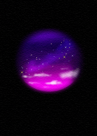 黒×空（猫を添えて）