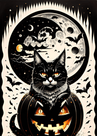 halloween cat 822d63