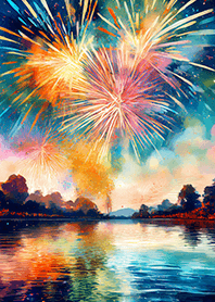 Beautiful Fireworks Theme#40