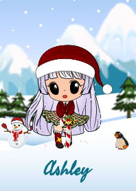 Ashley snowy girl