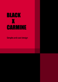 BLACK X CARMINE