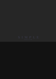 SIMPLE ICON 11 -MATTE BLACK-