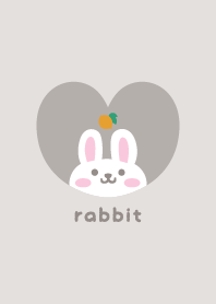 Rabbits3 Lemon - greige