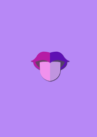 Purple tongue