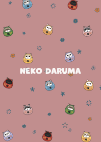 daruma-neko / pale pink