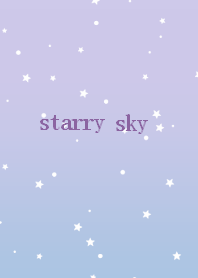 starry sky =purpleblue=