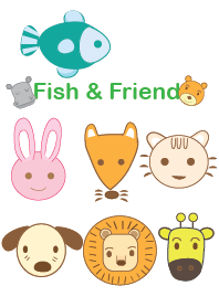 Fish & Friend theme