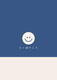 SIMPLE(beige blue)V.1192b