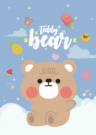 Teddy Bear Baby Galaxy Blue