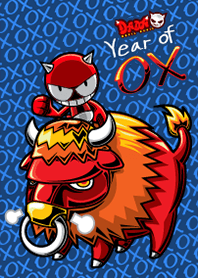 DADA Year of OX (Red & Blue)