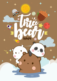 หมีตัวป่วน กาแล็กซี่ สีน้ำตาล