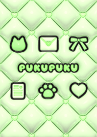 PUKUx2 Cat  - Black x Green 2