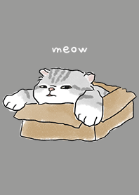 neko drawing3 - dim grey