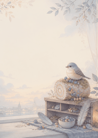 Moss Finch Berry Roll Shelf