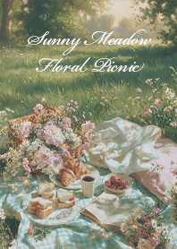 Sunny Meadow Floral Picnic