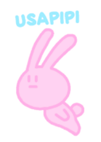 可愛いウサピピ