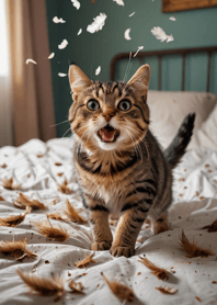 Cats run wild #FaFTB730.