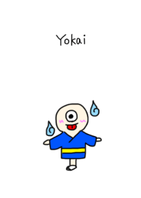 Cute theme of Japanese ghost